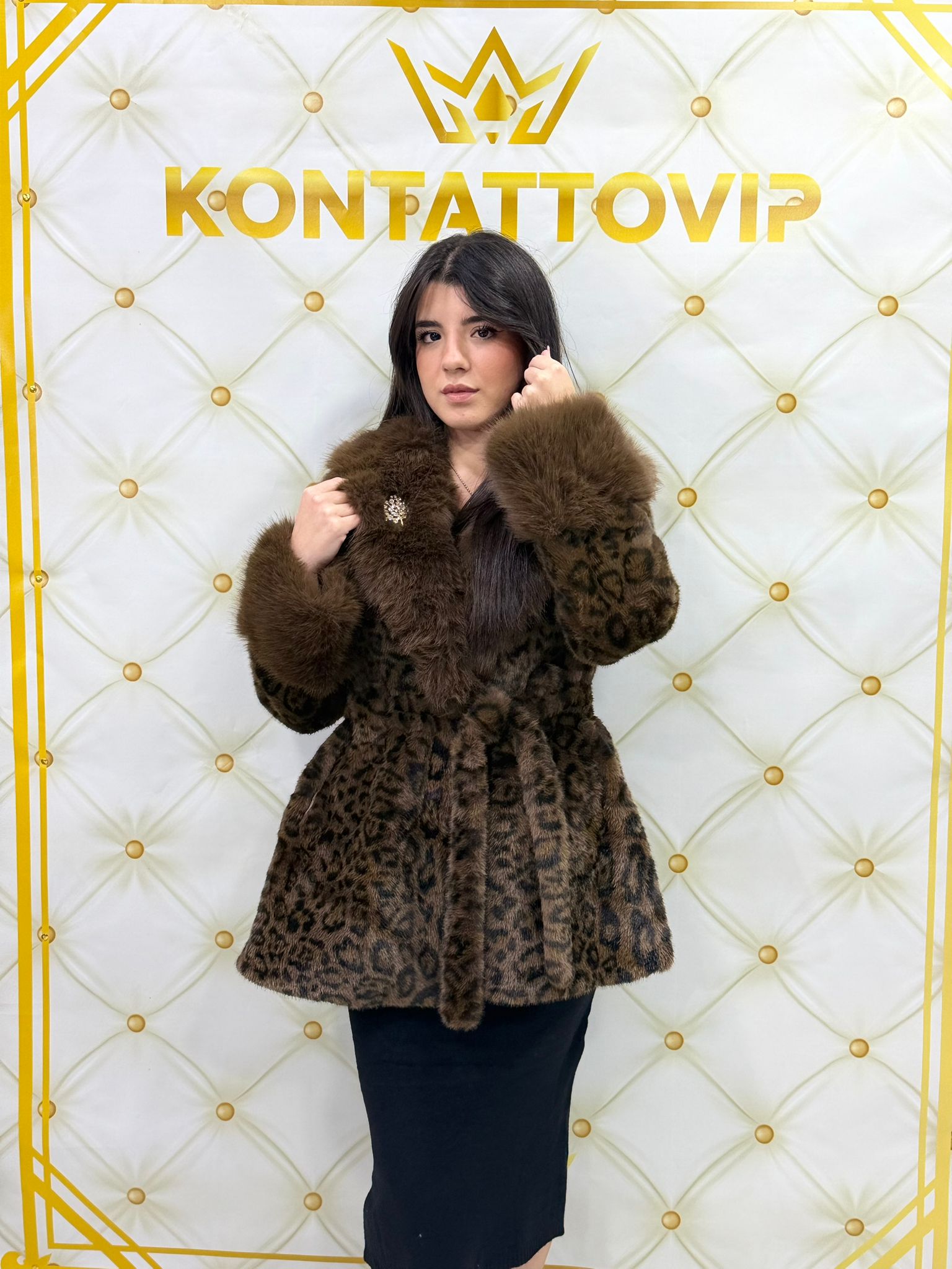 Pelliccia leopardata