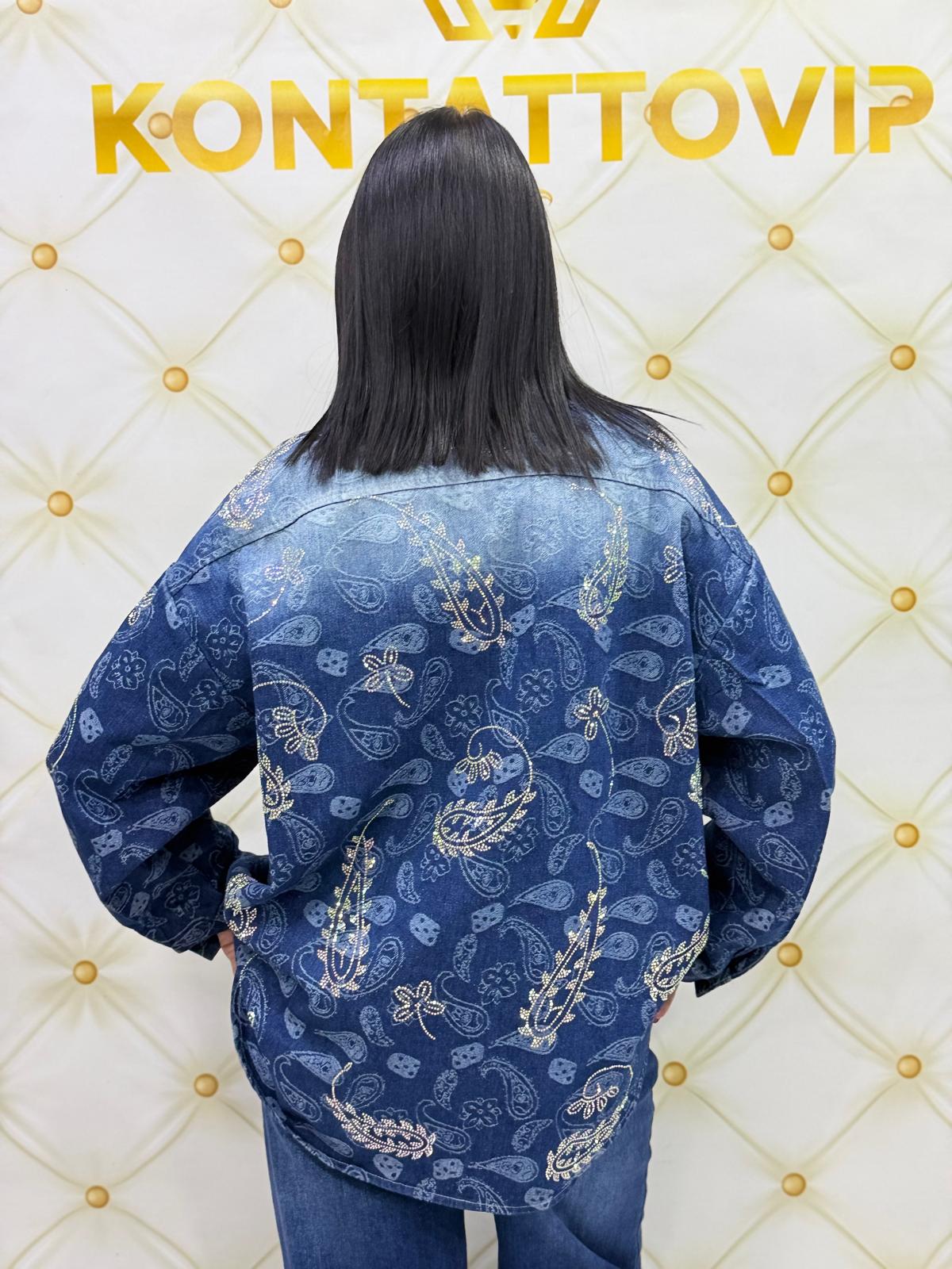 Camicia Swarovski boreali