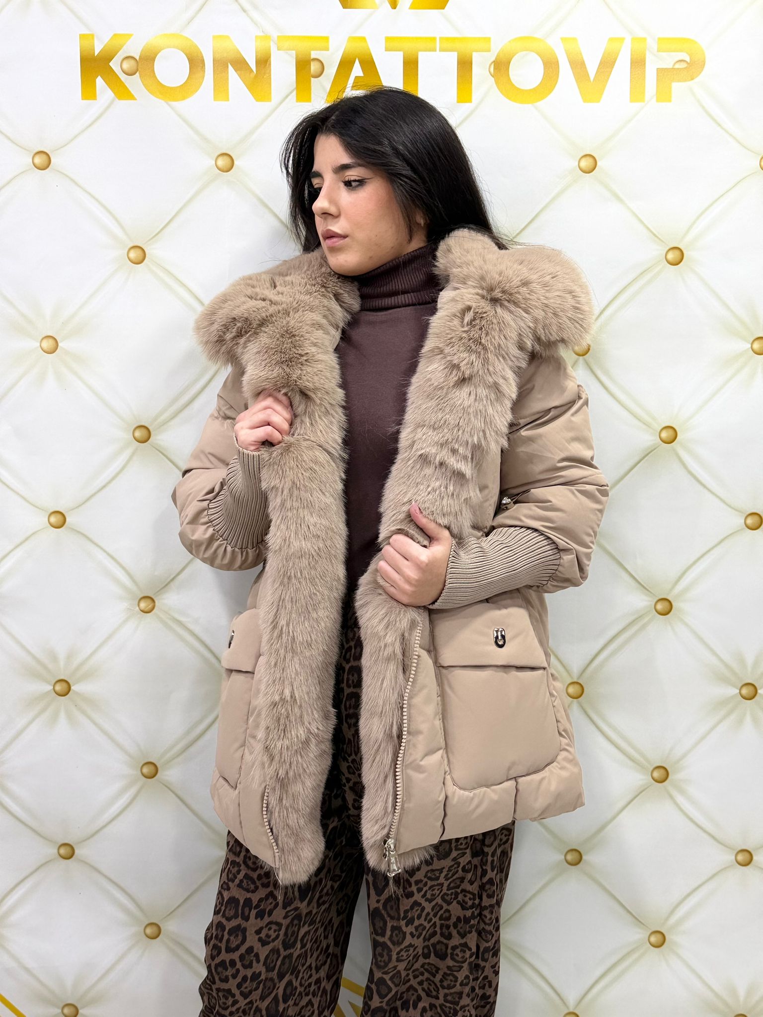 Giubbotto con pellicciotto